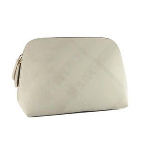 Burberry Small Beauty Pouch Zipper Cosmetic Bag